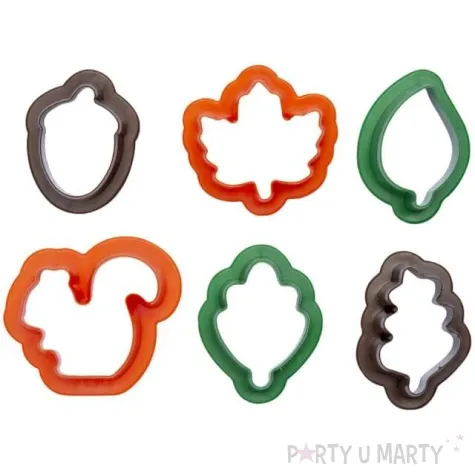 foremka do ciasteczek jesien decora 6 szt