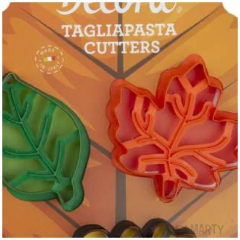 foremka do ciasteczek liscie jesienne decora 3 szt