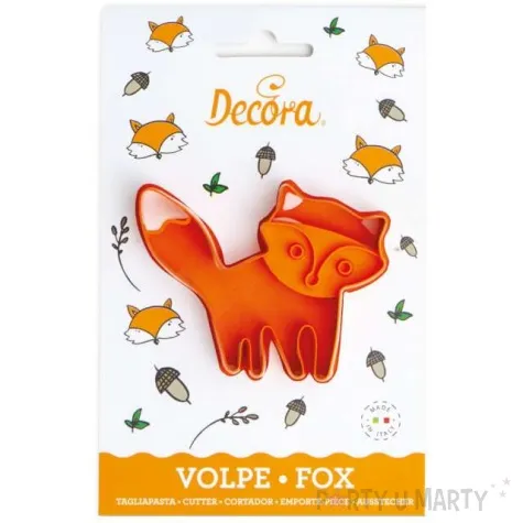 foremka do ciasteczek lisek decora