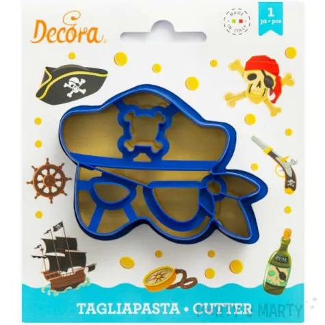 foremka do ciasteczek maska party pirat decora