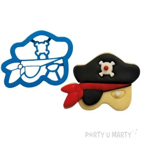 foremka do ciasteczek maska party pirat decora