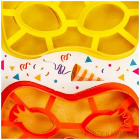 foremka do ciasteczek maski karnawalowe decora 2 szt