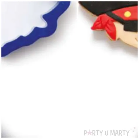 foremka do ciasteczek pirat jednooki i szabla decora 2 szt