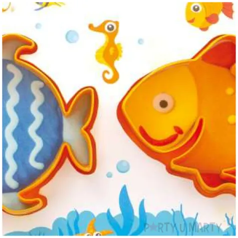 foremka do ciasteczek rybki decora 2 szt