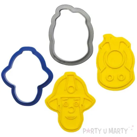 foremka do ciasteczek strazak sam i loki toki decora 4 szt