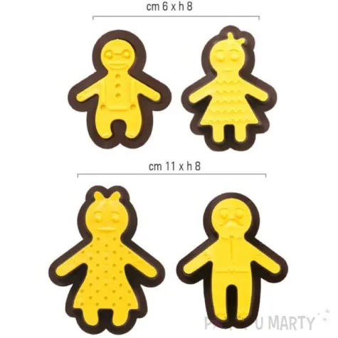 foremka do ciasteczek szczesliwa rodzinka decora 4 szt