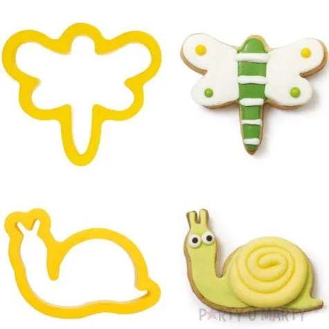 foremka do ciasteczek wazka slimak decora 2 szt
