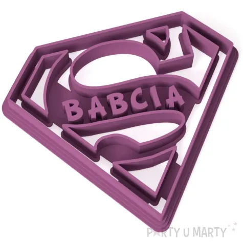 foremka dzien babci super babcia 93x78 mm fioletowy