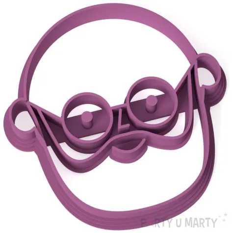 foremka dzien dziadka dziadek w okularach 76x90 mm fioletowy