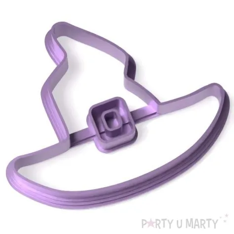 foremka halloween kapelusz 72x88 mm fioletowa metaliczna