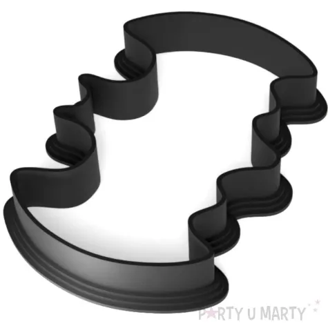 foremka halloween nietoperz nocek 57x12 mm czarna