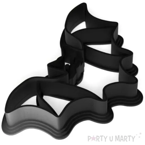 foremka halloween nietoperz wieczorek 53x88mm czarna