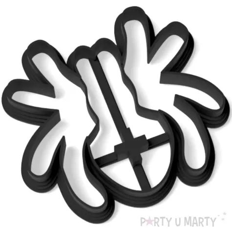 foremka halloween pajaczek uroczy 73x86 mm czarna