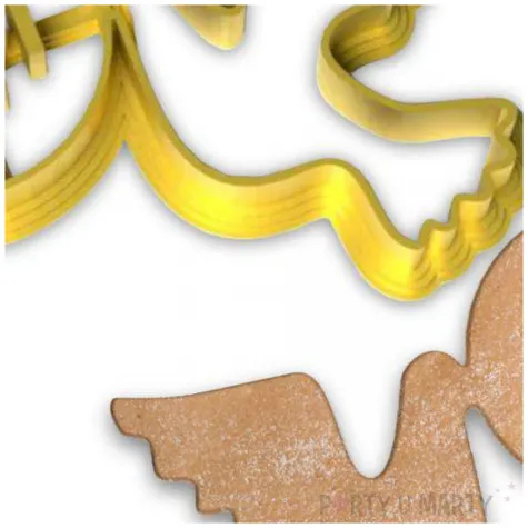 foremka komunia sw hostia 80x60 mm zlota