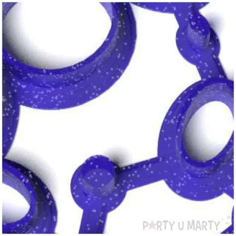 foremka kosmos ksiezyc niebieska brokatowa 78x78 mm