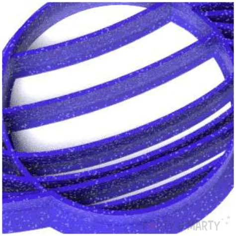 foremka kosmos saturn pelen niebieska brokatowa 78x78 mm