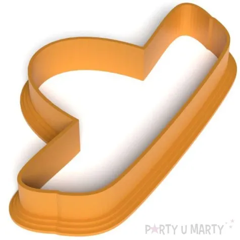 foremka meksykanskie party sombrero 95x53 mm pomaranczowa