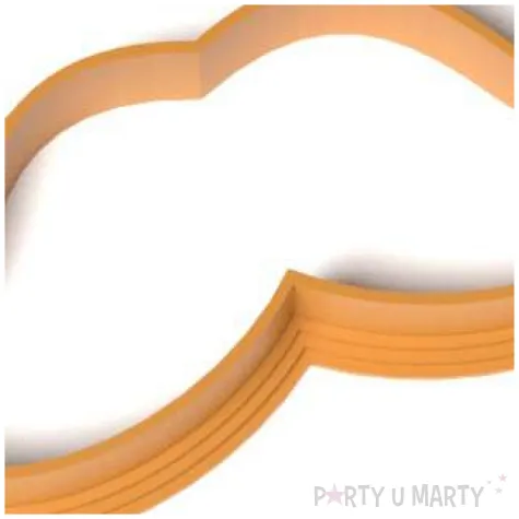 foremka meksykanskie party wasy 87x53 mm pomaranczowa