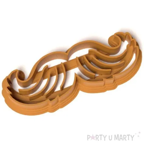 foremka meksykanskie party wasy zdobione 88x34 mm pomaranczowa