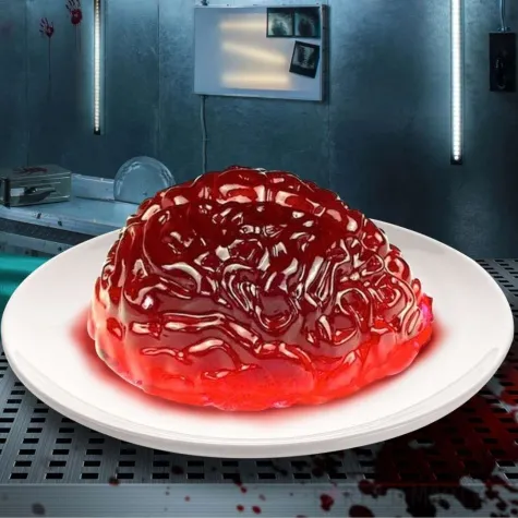 foremka na galaretke mozg halloween bialy guirca 22x18