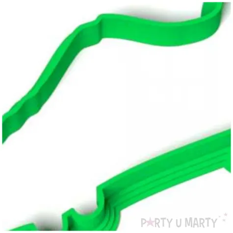 foremka pilka nozna but pilkarza 97x47 mm zielona