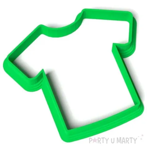 foremka pilka nozna koszulka 78x67 mm zielona