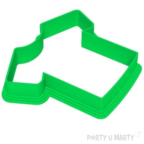 foremka pilka nozna koszulka 78x67 mm zielona