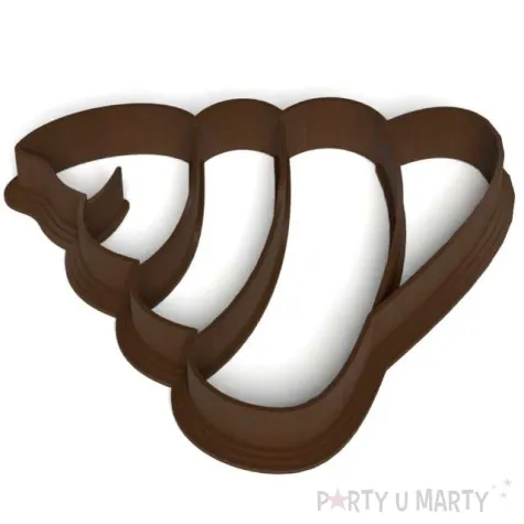 foremka poop kupa lux 91x86 mm brazowa