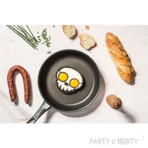 foremka silikonowa do jajek czaszka gadgetmaster