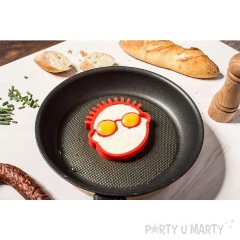 foremka silikonowa do jajek glowa gadgetmaster