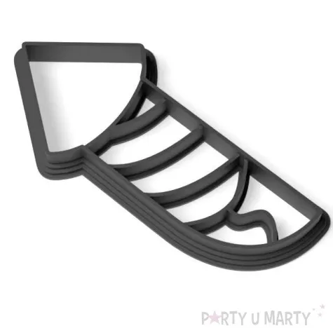 foremka sylwester fajerwerk zdobiony czarny 67x82 mm