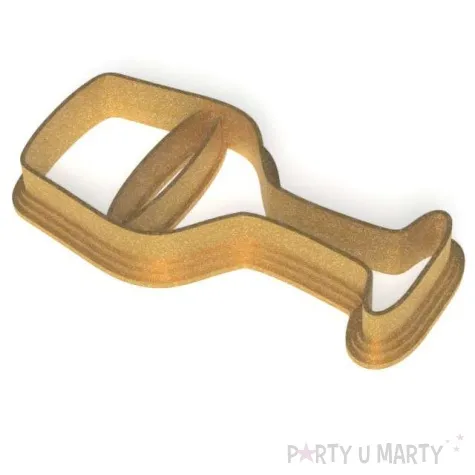 foremka sylwester kieliszek zloty 45x92 mm