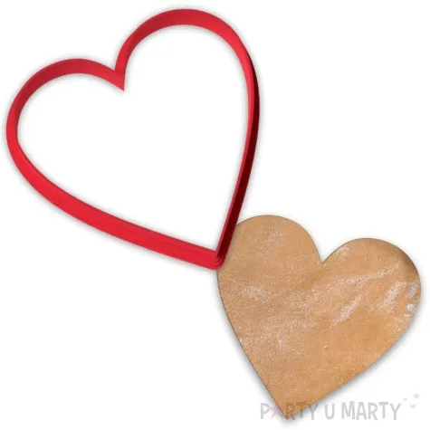 foremka walentynki serce classic l 93 x 88 mm czerwony