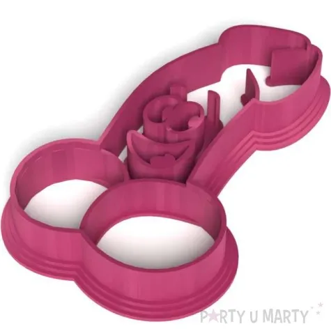 foremka wieczor panienski penisek willy usmiechniety 93x55 mm rozowa