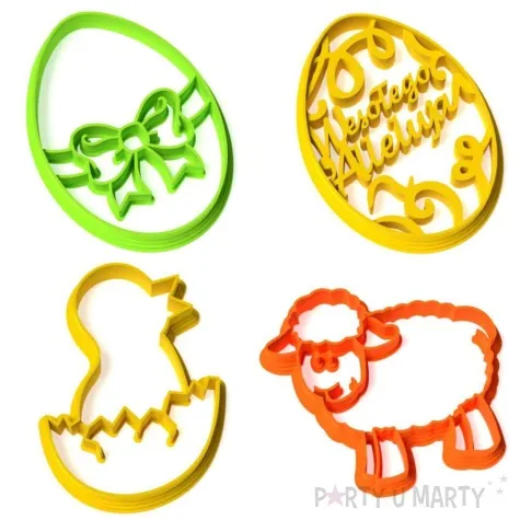 foremka wielkanoc foremki dla ambitnych zestaw mix 4 szt