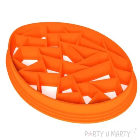 foremka wielkanoc jajko pisanka azurowe 65x87 mm pomaranczowa neonowa