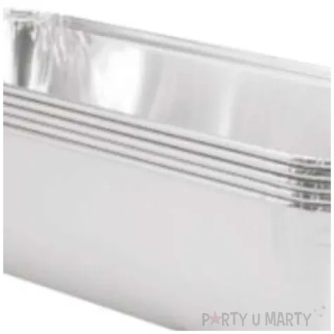 foremki do pieczenia aluminiowe prostokatne 1000ml ravi 5 szt