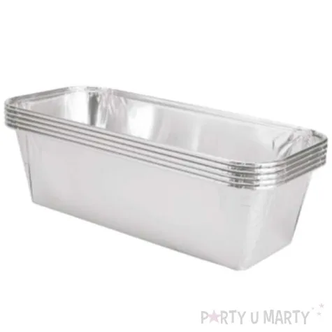 foremki do pieczenia aluminiowe prostokatne 1500ml ravi 5 szt