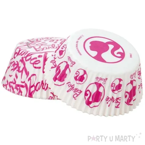 foremki na muffinki barbie mix decora 36 szt
