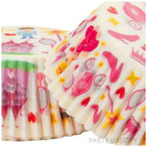 foremki na muffinki ksiezniczki mix decora 36 szt