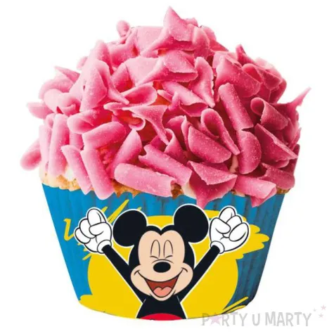 foremki na muffinki myszka mickey dekora 50 szt