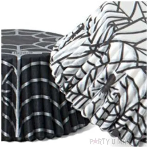 foremki na muffinki pajaki i pajeczyny mix decora 36 szt