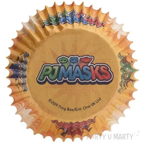 foremki na muffinki pj mask pidzamersi dekora 25 szt