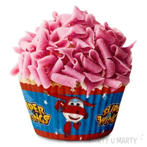 foremki na muffinki super wings dekora 50 szt