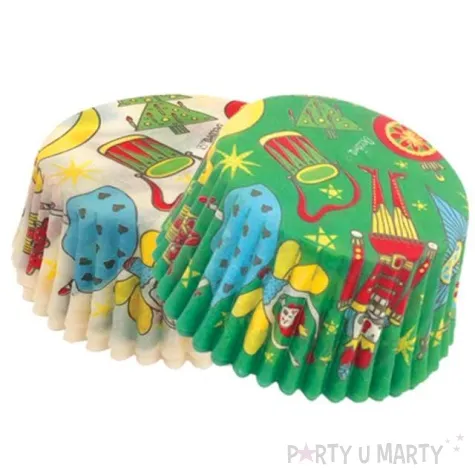 foremki na muffinki swiateczne ozdoby mix decora 36 szt