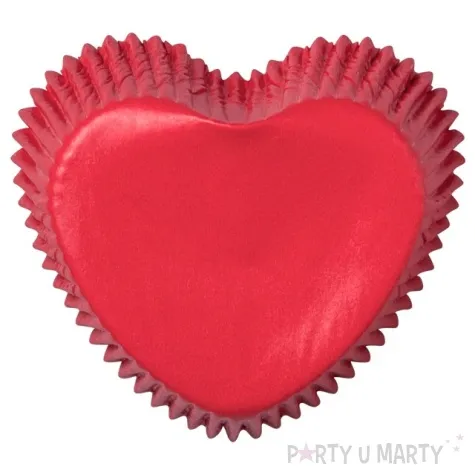 foremki na muffinki walentynkowe serca demmler 24 szt