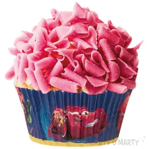 foremki na muffinki zygzak mcqueen cars dekora 50 szt