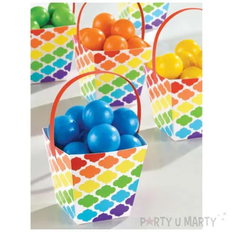 foremki na slodycze treat cups rainbow 24 szt