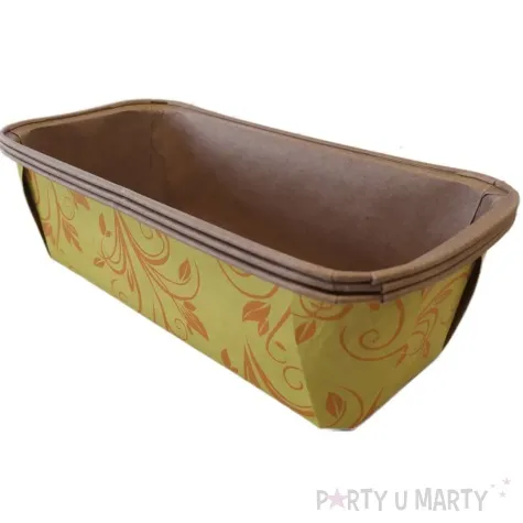 formy do ciasta green for tomorrow zolty ravi 20x10 cm 3 szt