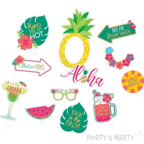 fotogadzet aloha mix amscan 12 szt